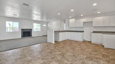 Kitchen, Living Room