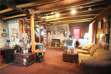 MASSIVE 20x15 Living Room w/ Brick Fireplace again