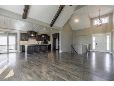 Central living spaces are wide open, creating full