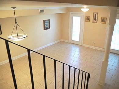 Living Room view from staircase.