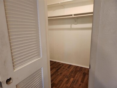 Large walk in closet