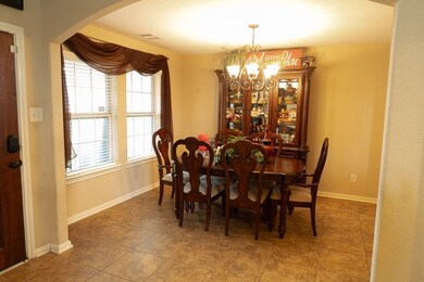 Upon entering you will find this charming dining room