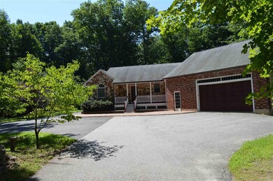 Closer view of front entry.