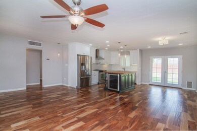 Large Open Living & Dining