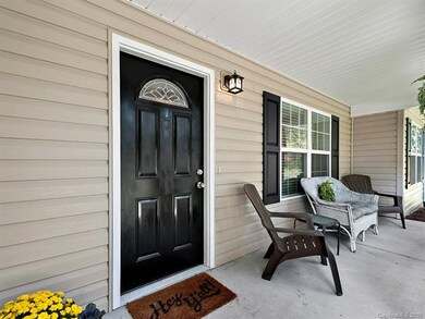 Relax on covered front porch