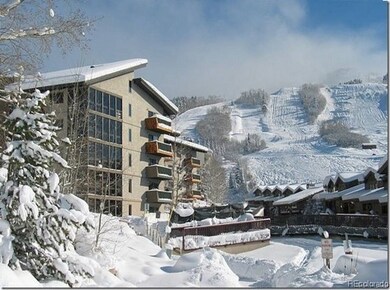 Storm Meadows I with Steamboat Ski Area slopes in