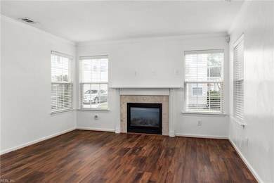 Family room on front of home