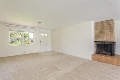 Living Room w/ Fire Place