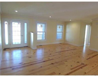 Living Room. Gleaming Hardwood Floors are through