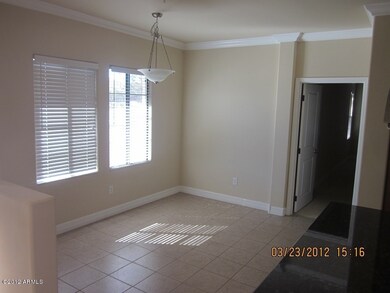 Sunny dining area