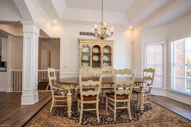 Dining Room with beautiful front windows