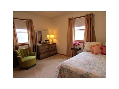 Bedroom. Extra bedroom is very nice size and has l