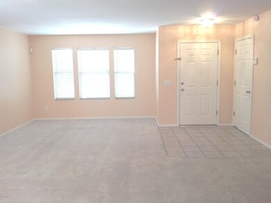 looking towards front door