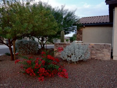 Beautiful plantings.