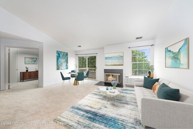 Virtually Staged Living/Dining Room
