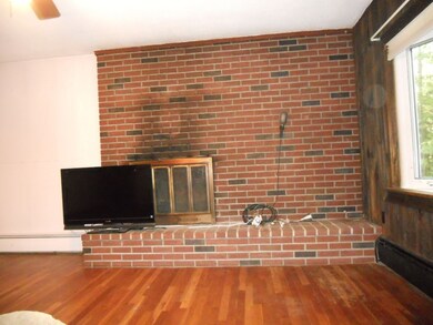Fireplace in living room