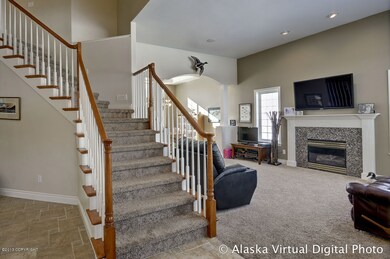 Attractive Staircase & Formal Living