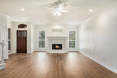 A closer view of the living area. The interior has