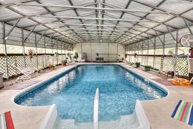Entry into pool at shallow in- deepest is 6ft