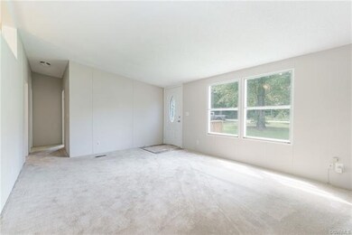Living Room and Front Entrance