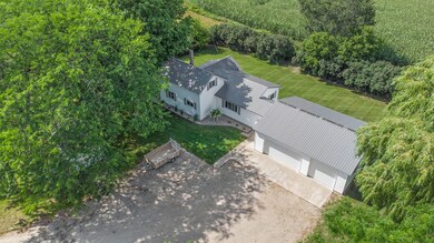 House and garage