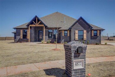 View of front of home featuring a front lawn