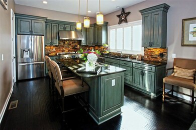 High upgrades in this stunning kitchen with chef s