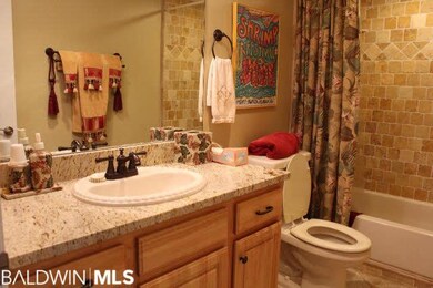 Upgraded bath 2 with tiled bath, granite counter t