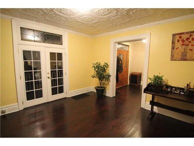 Dining Room. This room still has its original pock