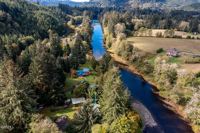 Aerial of River
