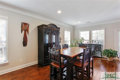 Even the dining area is larger than you would expe