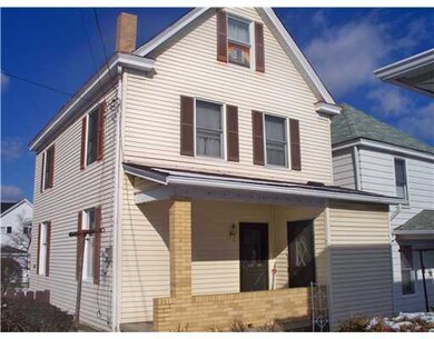 Exterior Back. There is a nice brick porch in the