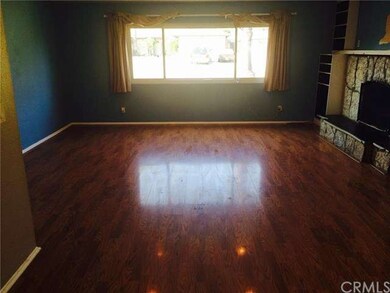 Living room with fireplace
