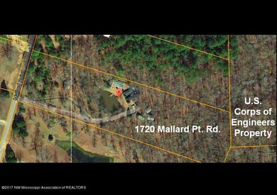 aerial map of mallard