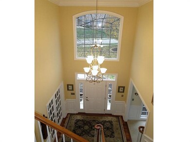Impressive 2 Story Foyer