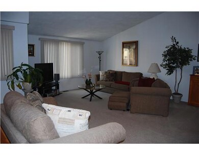Living Room. Large great room effect with cathedra
