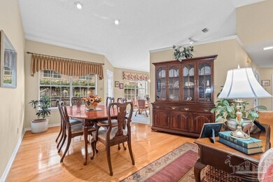 Formal dining area for special dinners