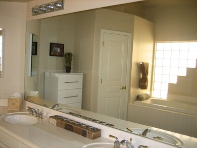 Master bath with jetted tub
