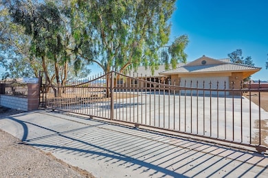 View of gate with fence