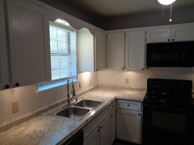 New counters, cabinets, and appliances