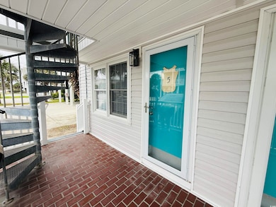 View of exterior entry