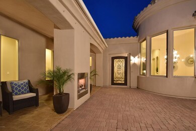 Formal Courtyard Entry