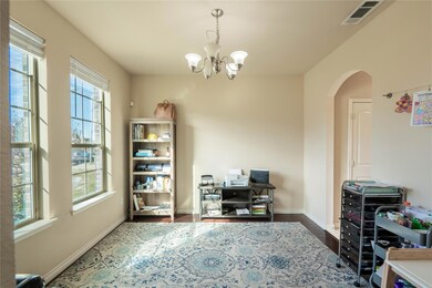 Office area with a healthy amount of sunlight, a n