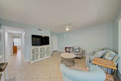 Living Area with Tile Floor