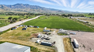View of rural area with a mountain backdrop