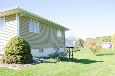 North side of home