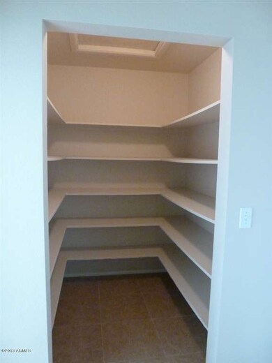 HUGE WALK IN PANTRY