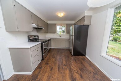New flooring.  Solid surface counter with one piec