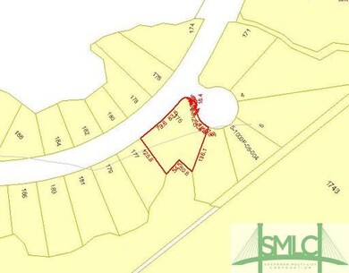 Plat Map. View of lot plat
