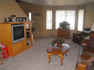 Living Room with Bay Window
